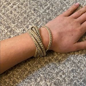 Swarovski wrap bracelet